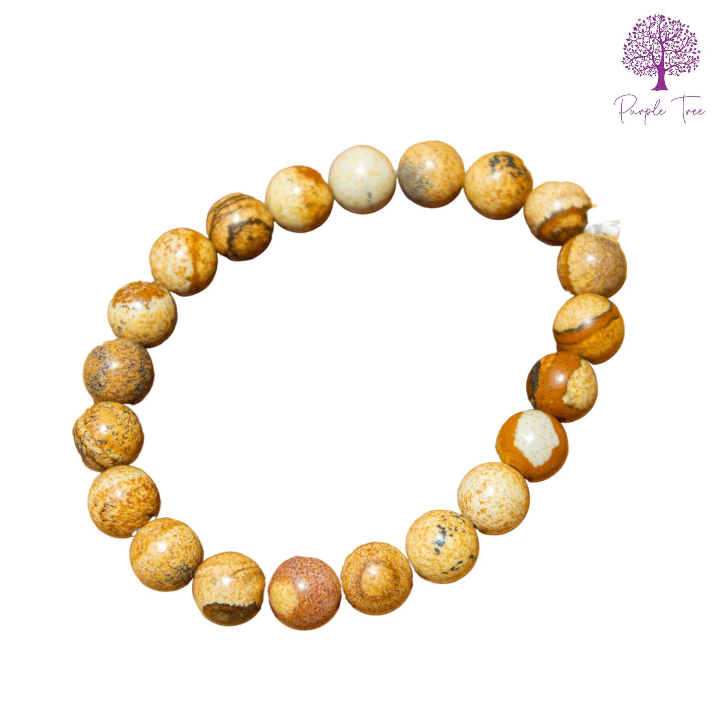 Picture Jasper Bracelet (8MM)