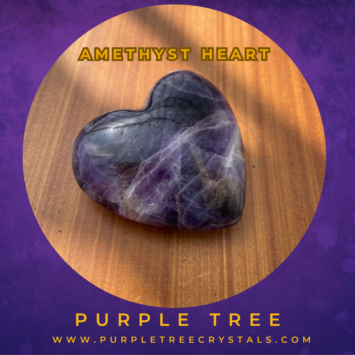 Amethyst Heart
