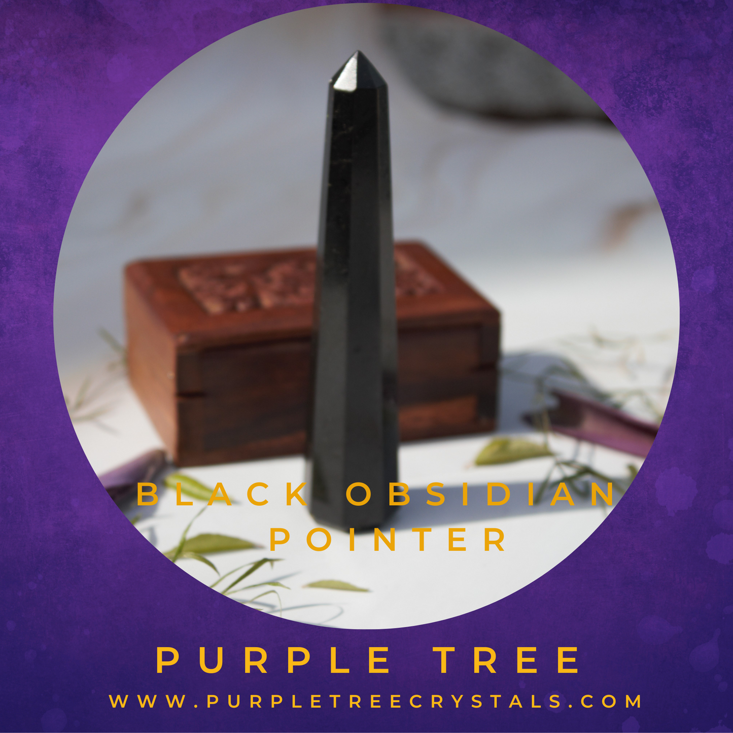Black Tourmaline Pointer