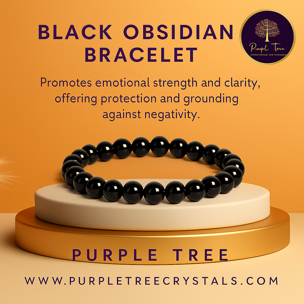 Black Obsidian Bracelet