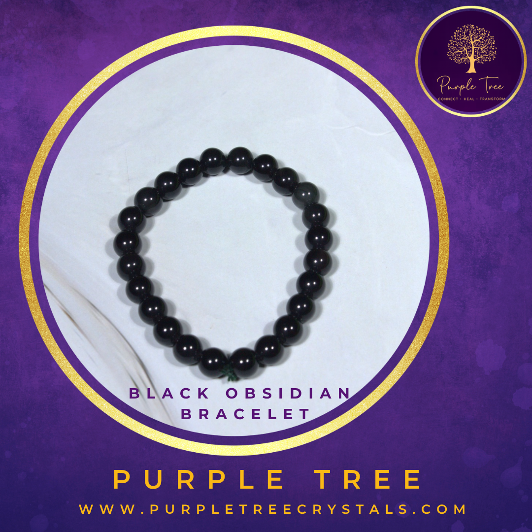 Black Obsidian Bracelet