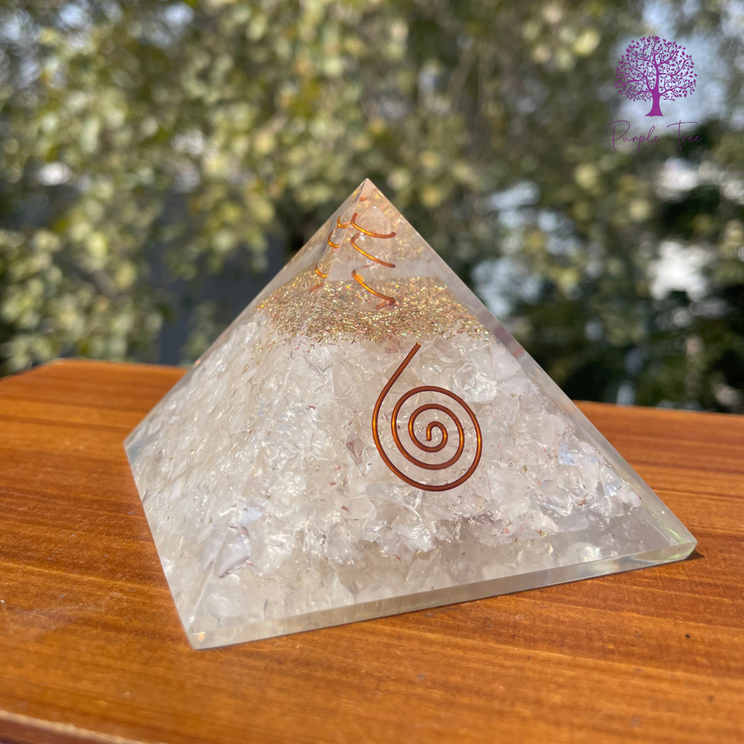 Clear Quartz Pyramid