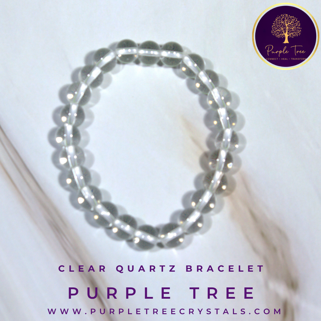 Clear Quartz Bracelet (8MM)