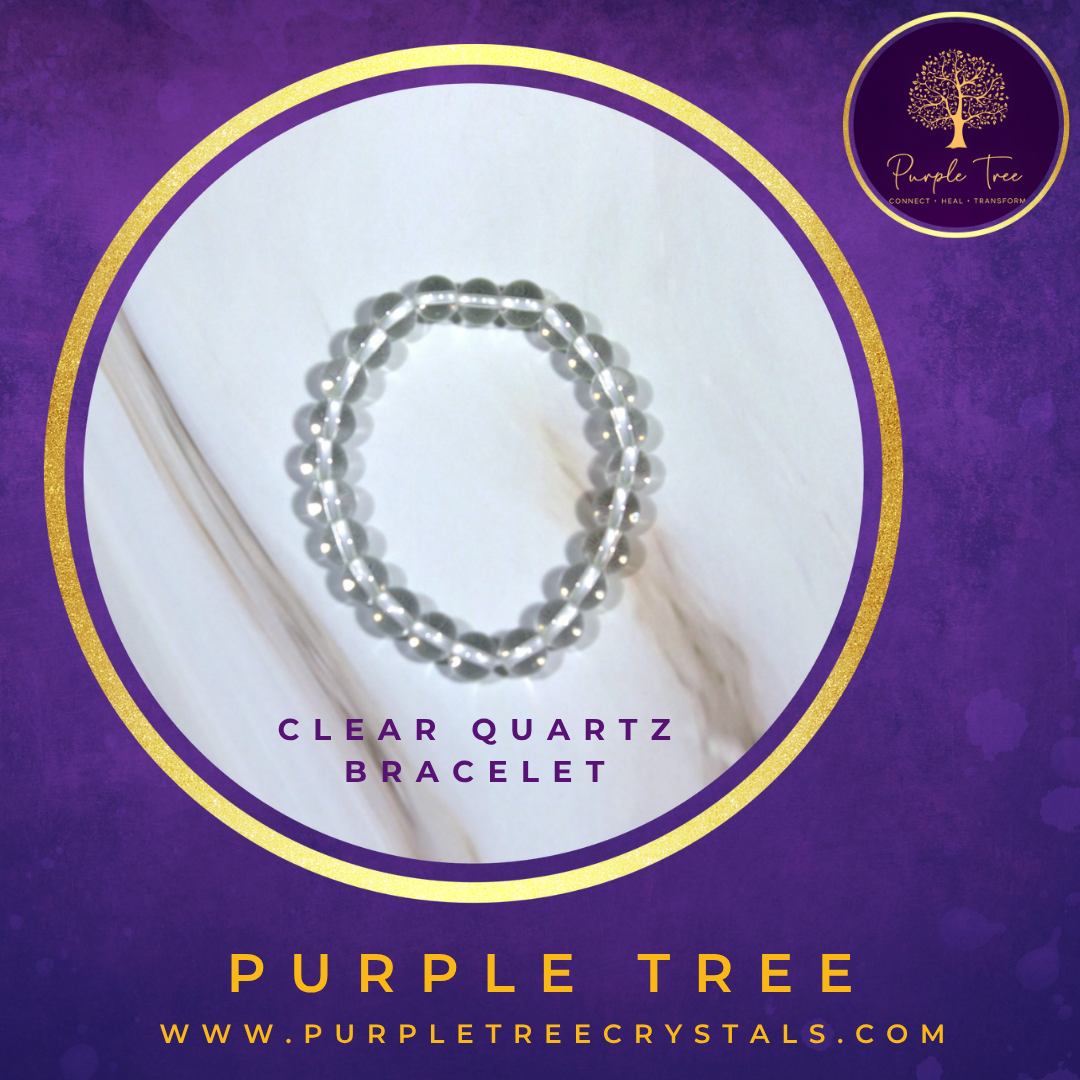 Clear Quartz Bracelet (8MM)