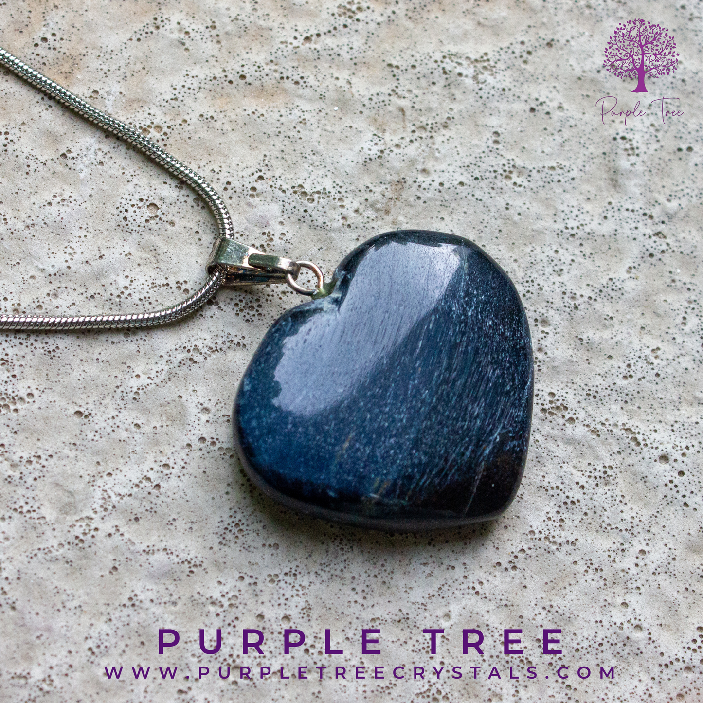 Blue Tiger Eye Pendant