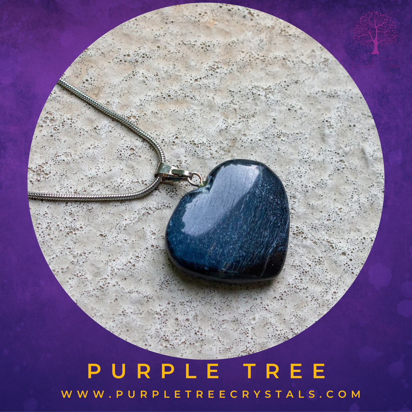 Blue Tiger Eye Pendant