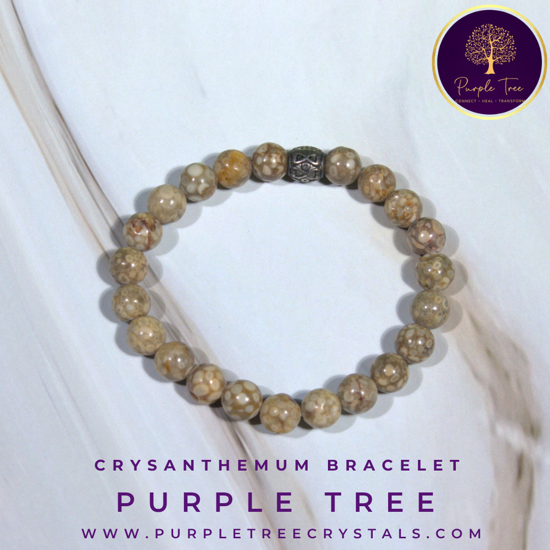 Premium Chrysanthemum Bracelet (8MM)