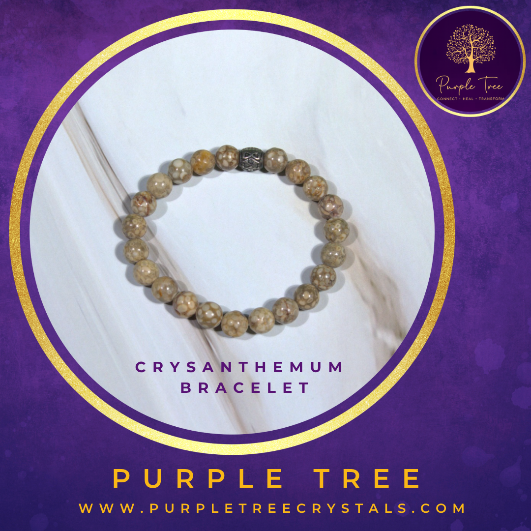 Premium Chrysanthemum Bracelet (8MM)