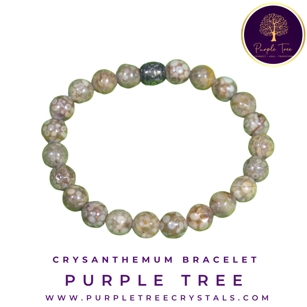 Premium Chrysanthemum Bracelet (8MM)