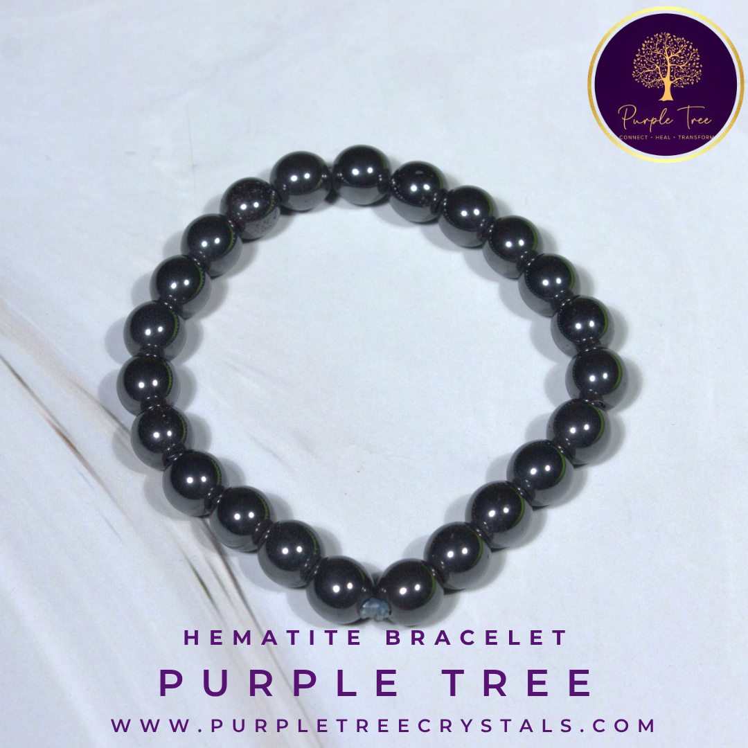 Grey Hematite Bracelet (8MM)