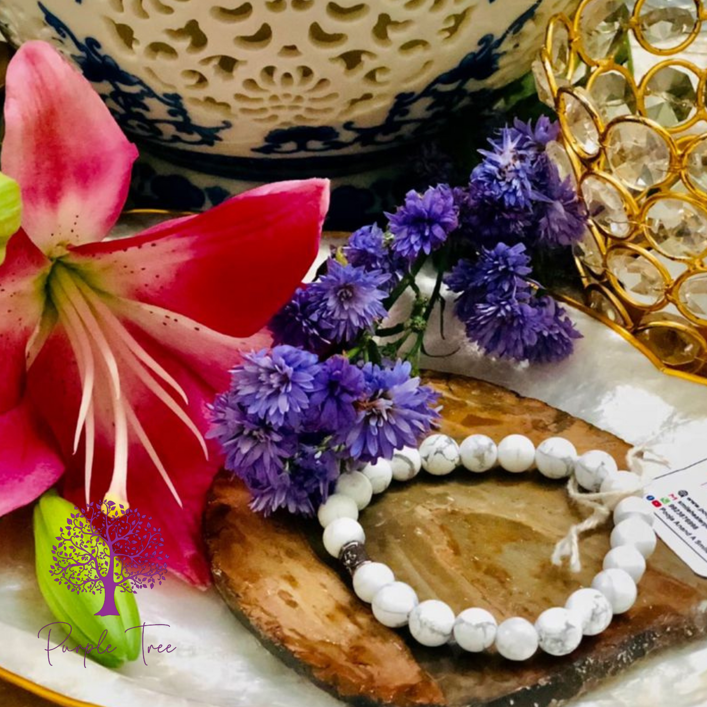 Howlite Bracelet (8MM)