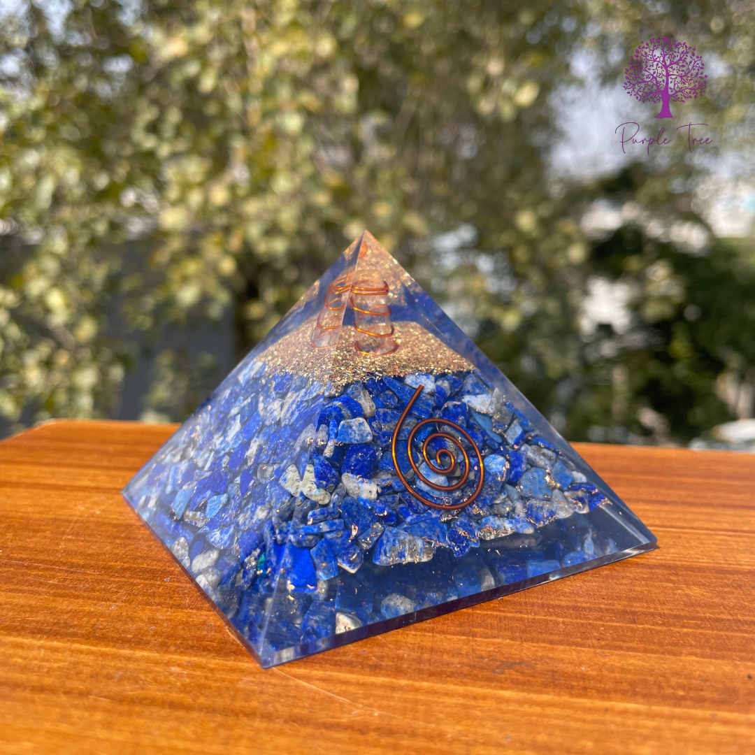 Wisdom Pyramid (Lapis Lizuli)