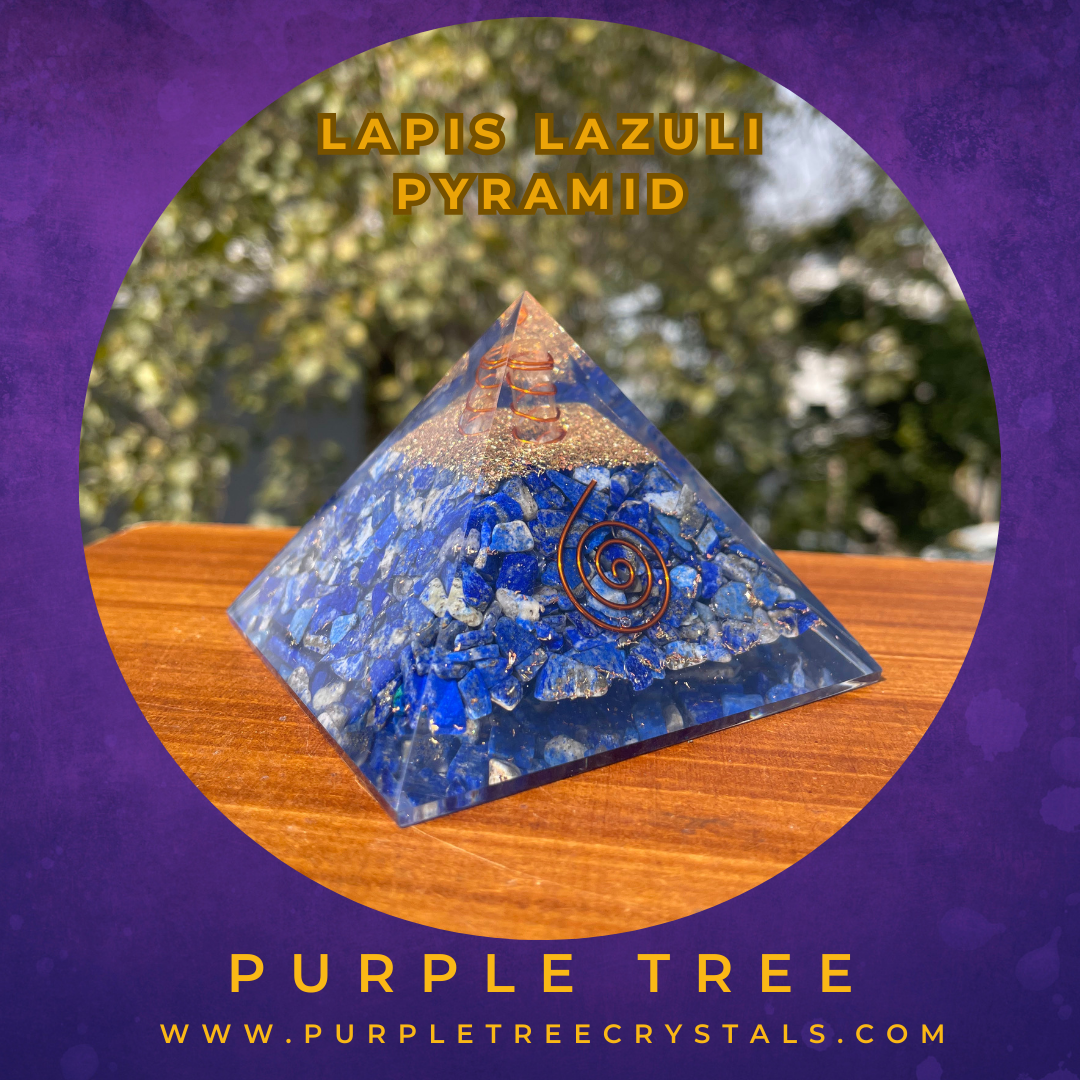 Wisdom Pyramid (Lapis Lizuli)