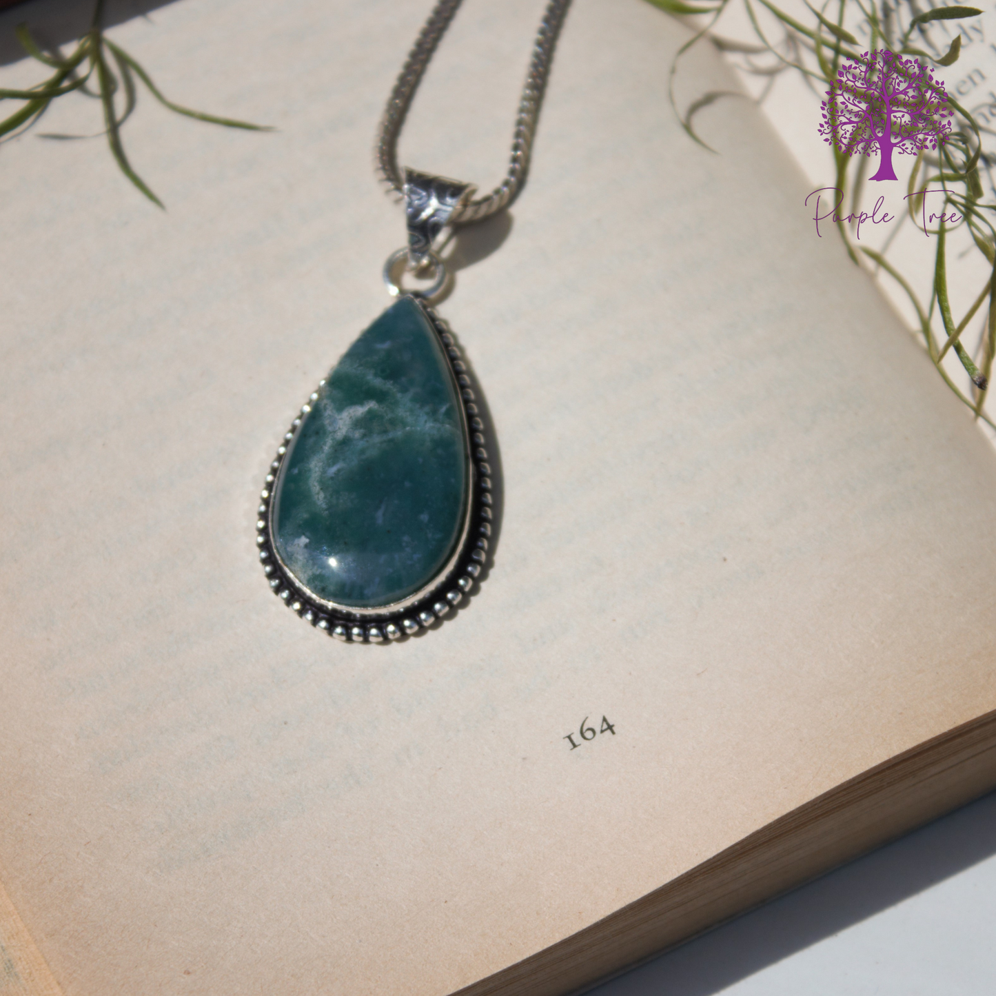 'Moss Agate' Pendant