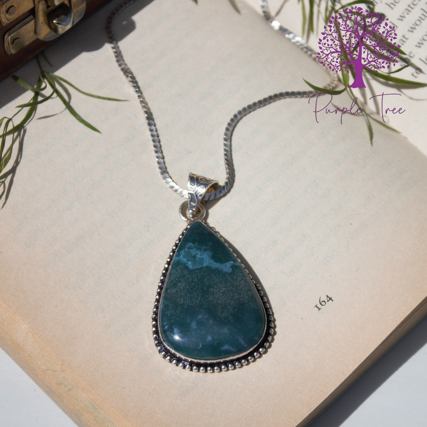 'Moss Agate' Pendant