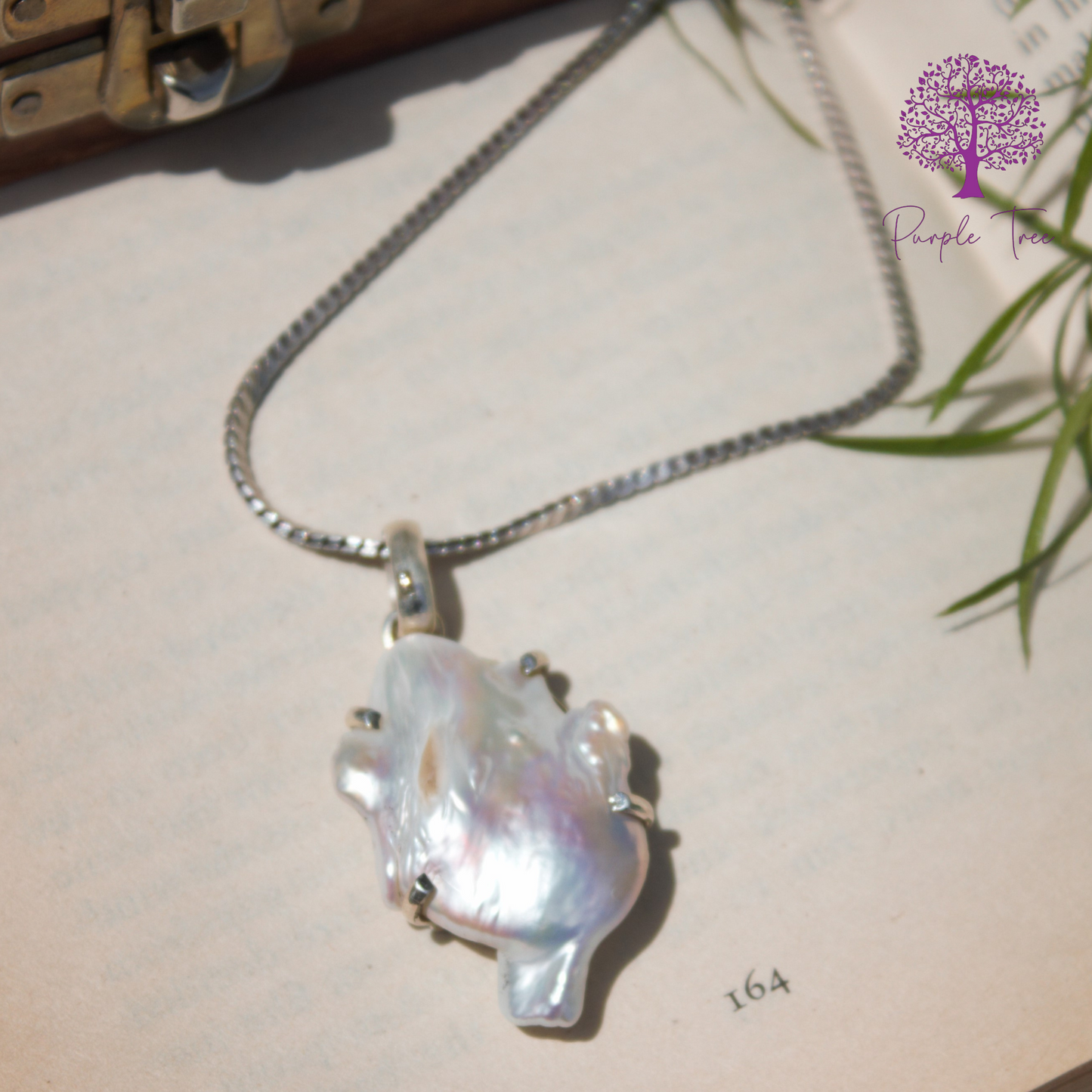 'Mother of Pearl' Silver Pendant