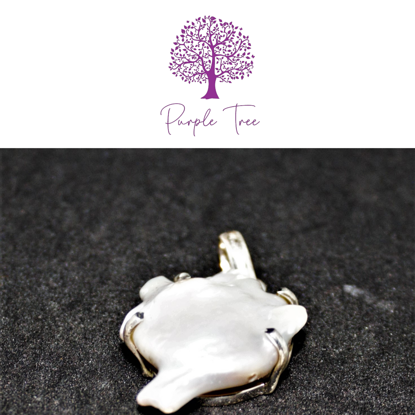 'Mother of Pearl' Silver Pendant