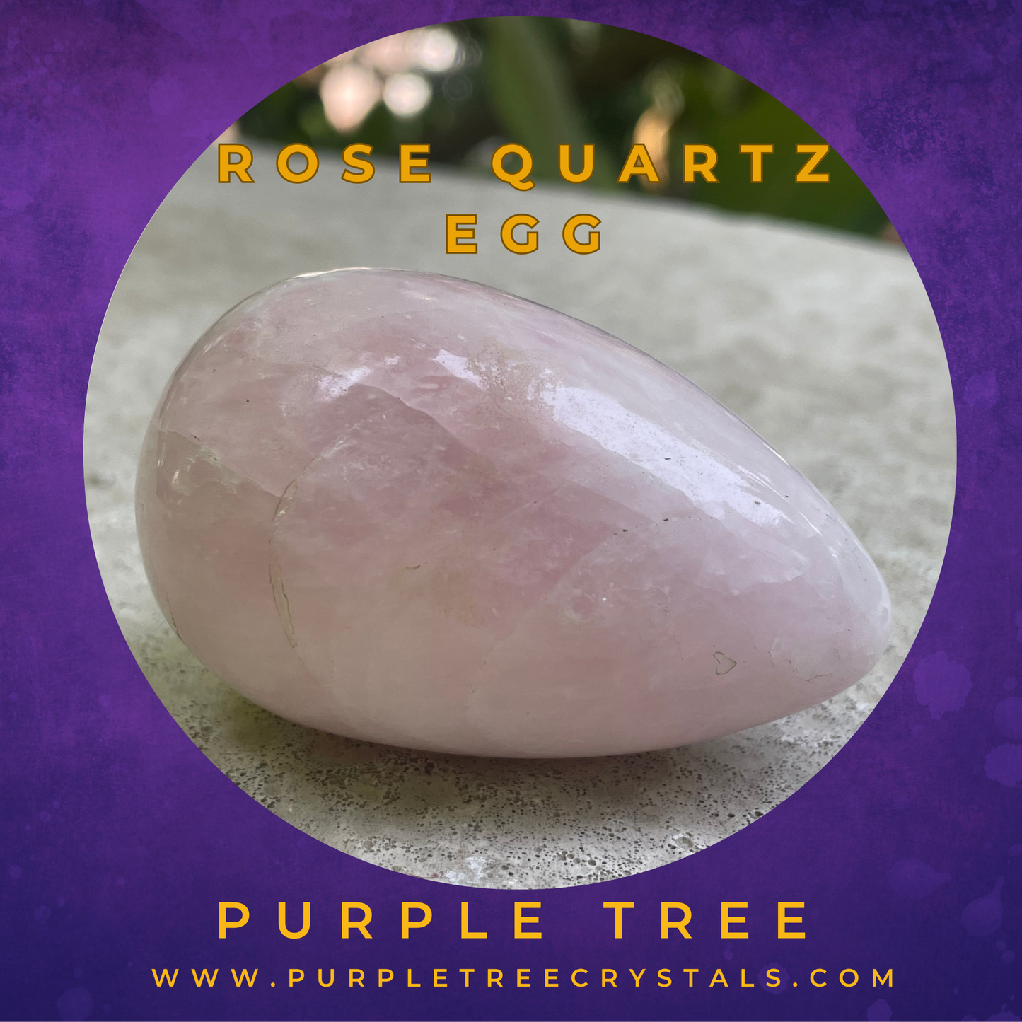 Rose Quartz Egg