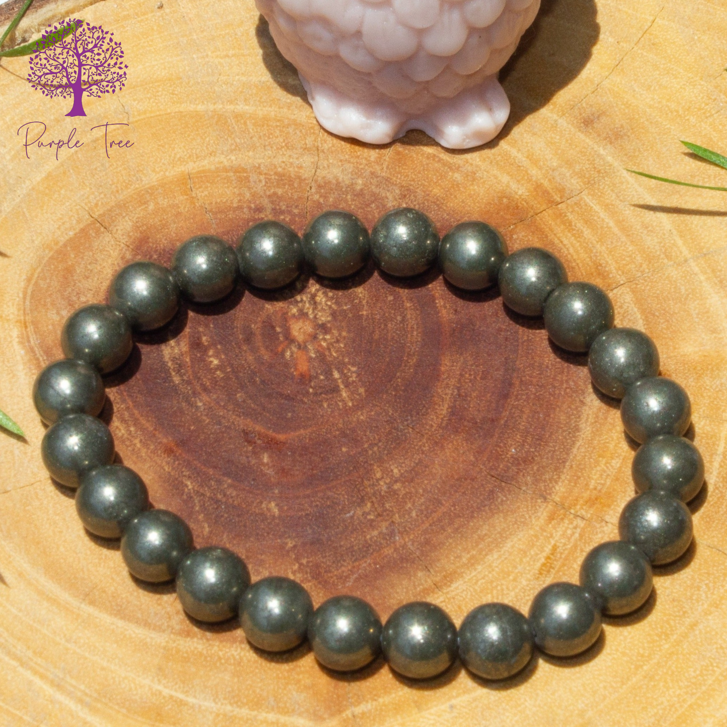 Golden Pyrite Bracelet (8MM)