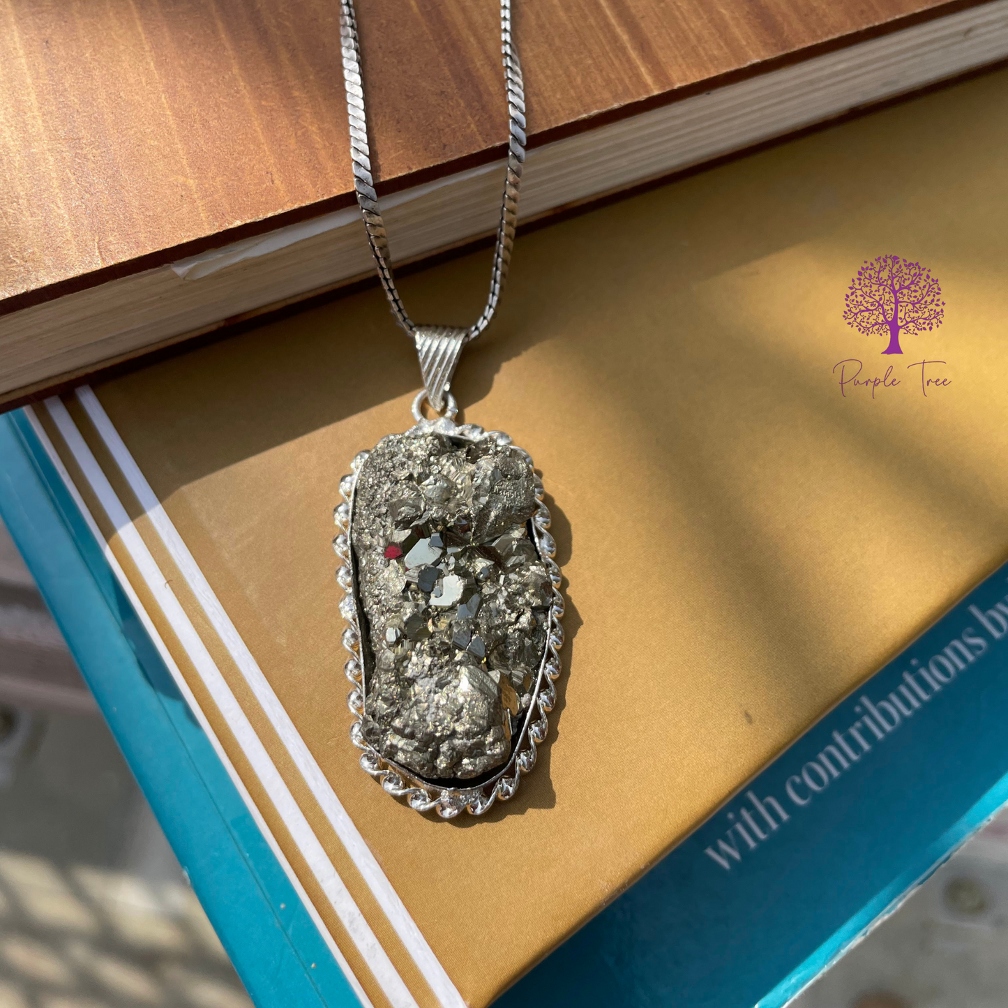 Golden Pyrite Pendant