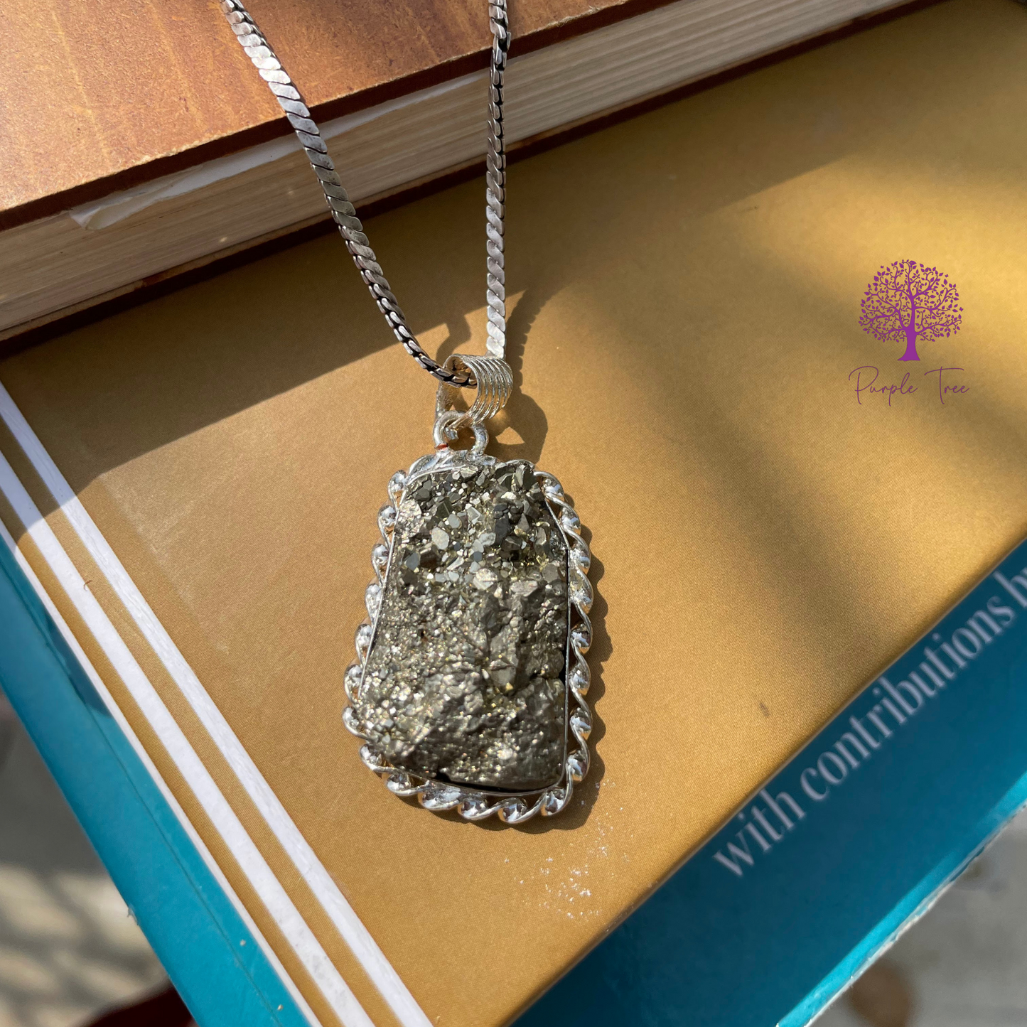 Golden Pyrite Pendant