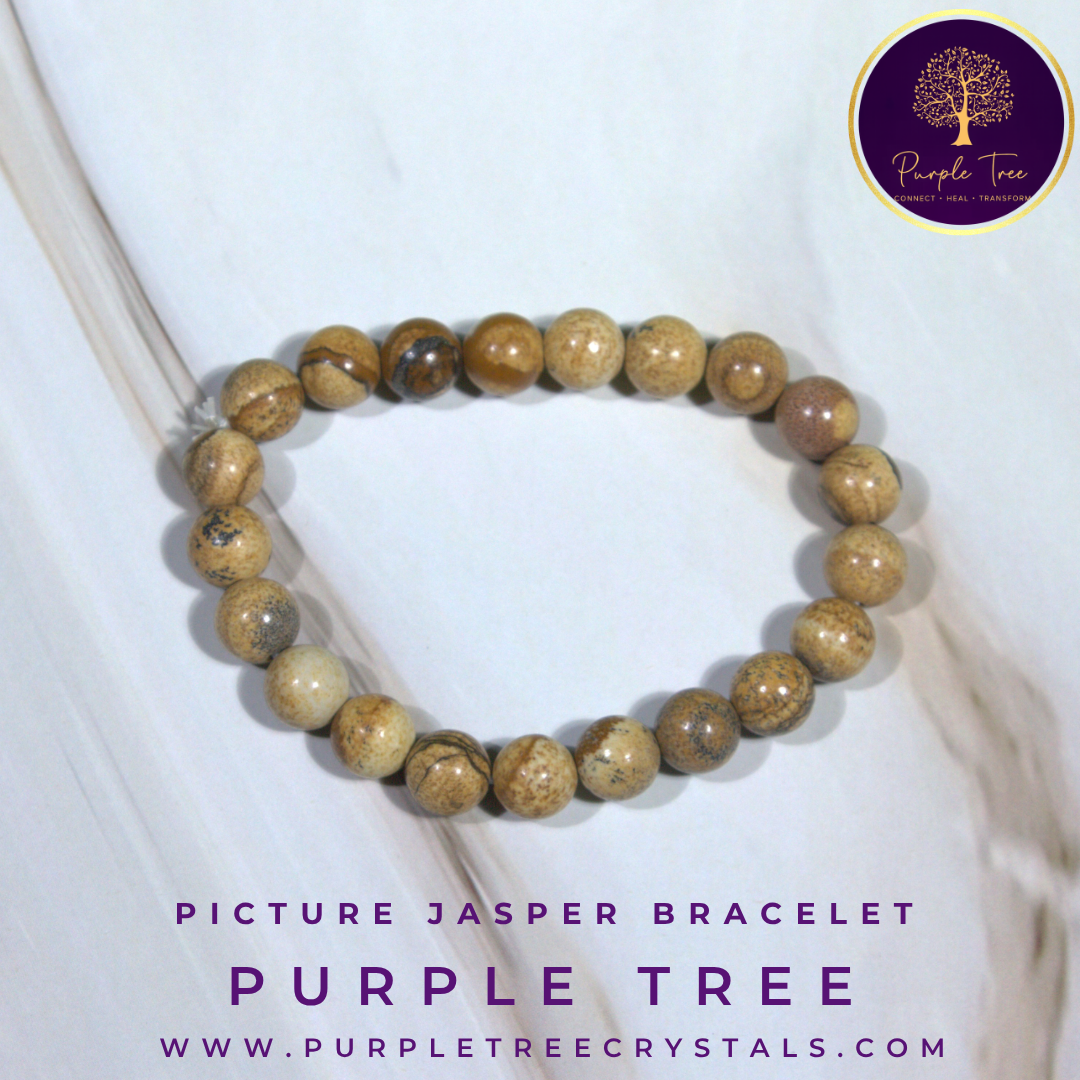 Picture Jasper Bracelet (8MM)