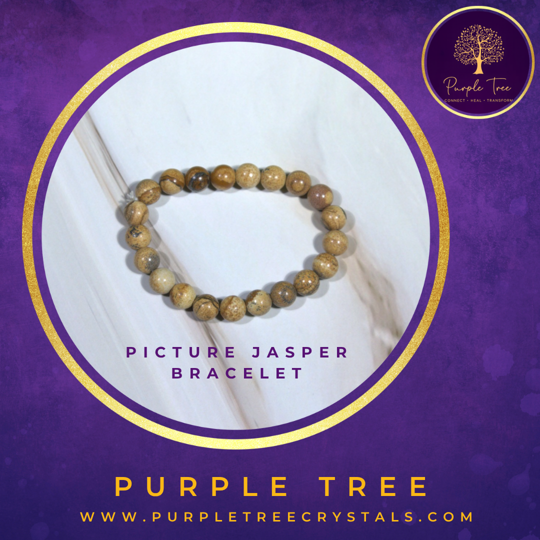 Picture Jasper Bracelet (8MM)