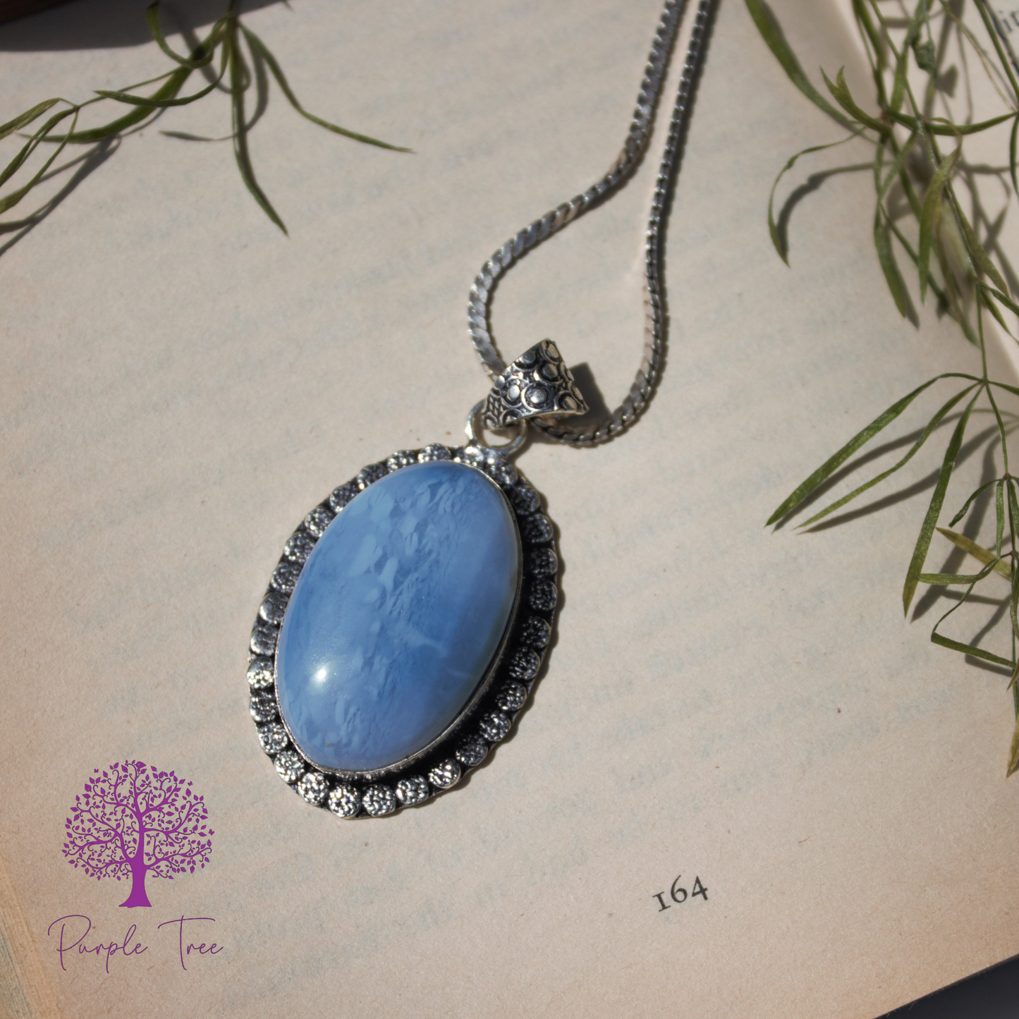 Blue Calcite Pendant