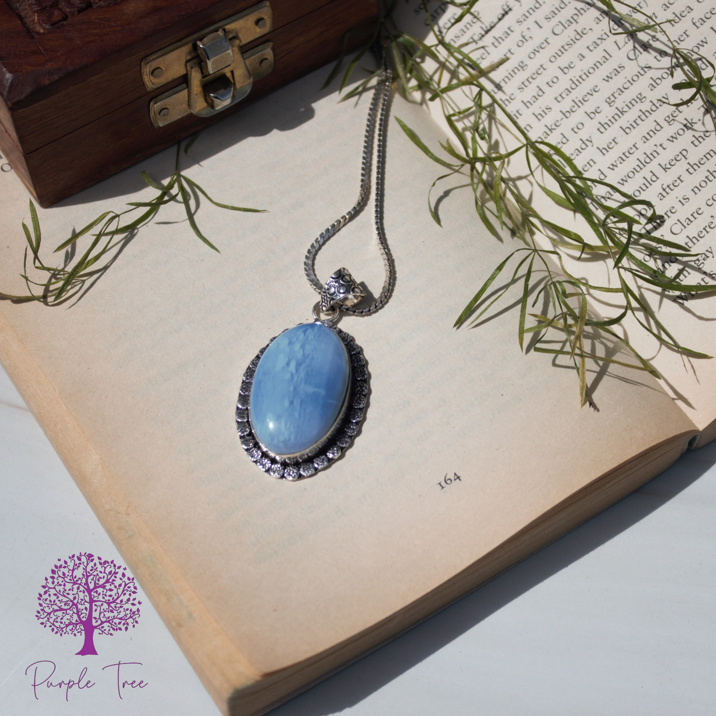 Blue Calcite Pendant