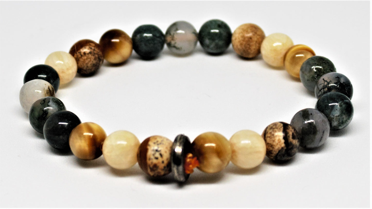 Overcoming Blockages In Growth Bracelet 8MM