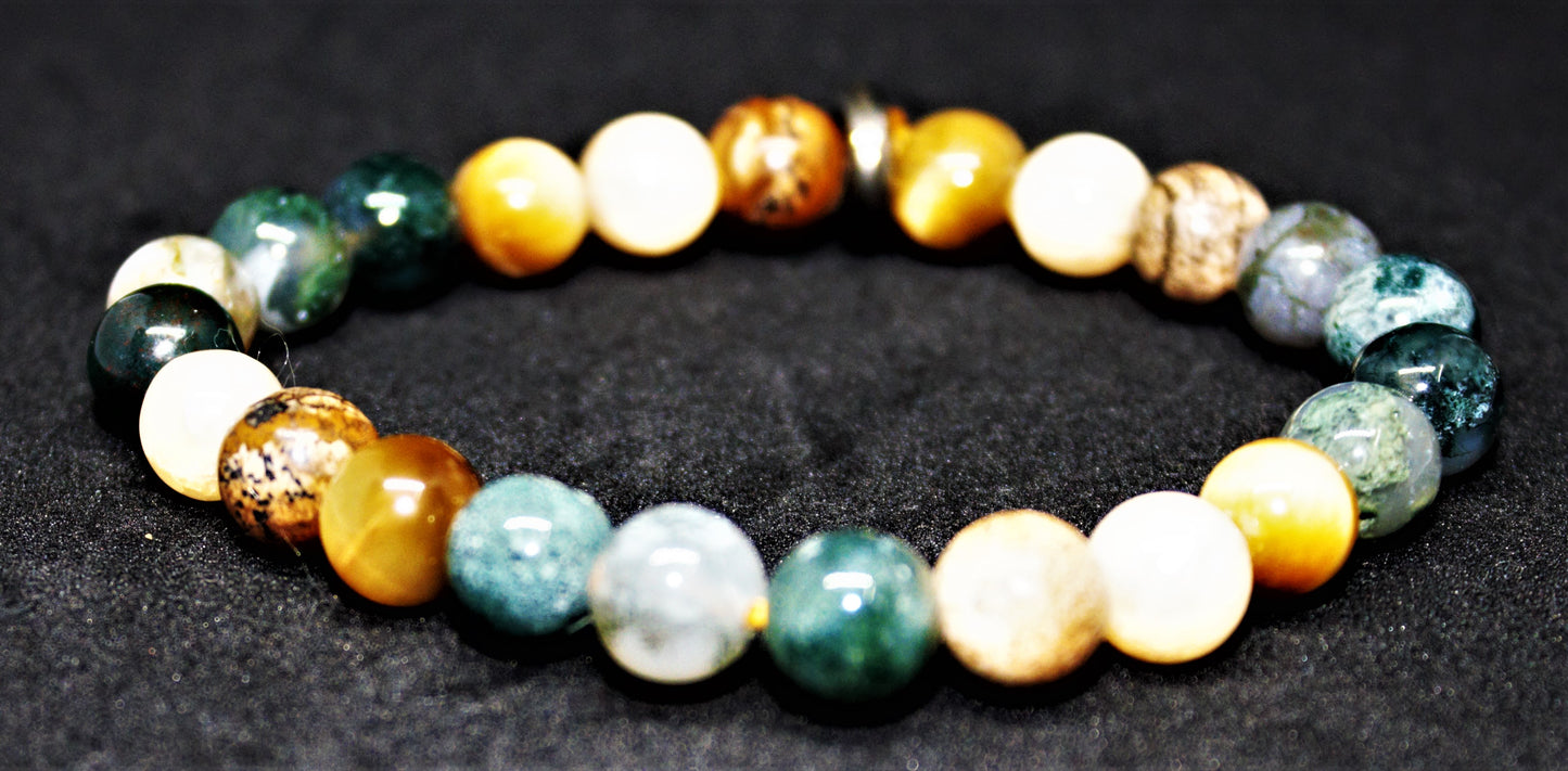 Overcoming Blockages In Growth Bracelet 8MM