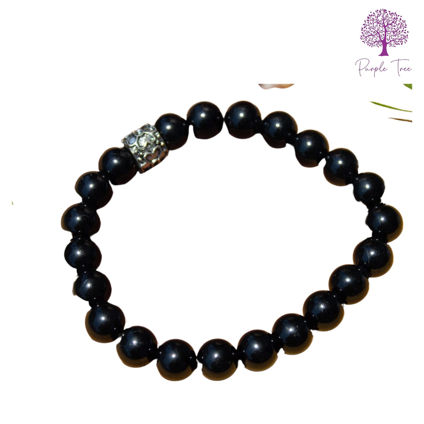 Black Tourmaline Bracelets (8MM & Tumble)