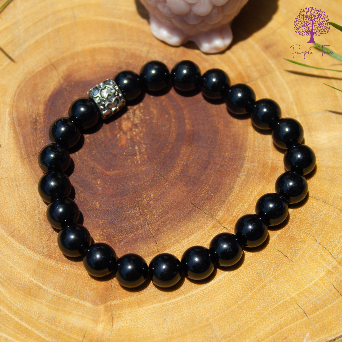 Black Tourmaline Bracelets (8MM & Tumble)