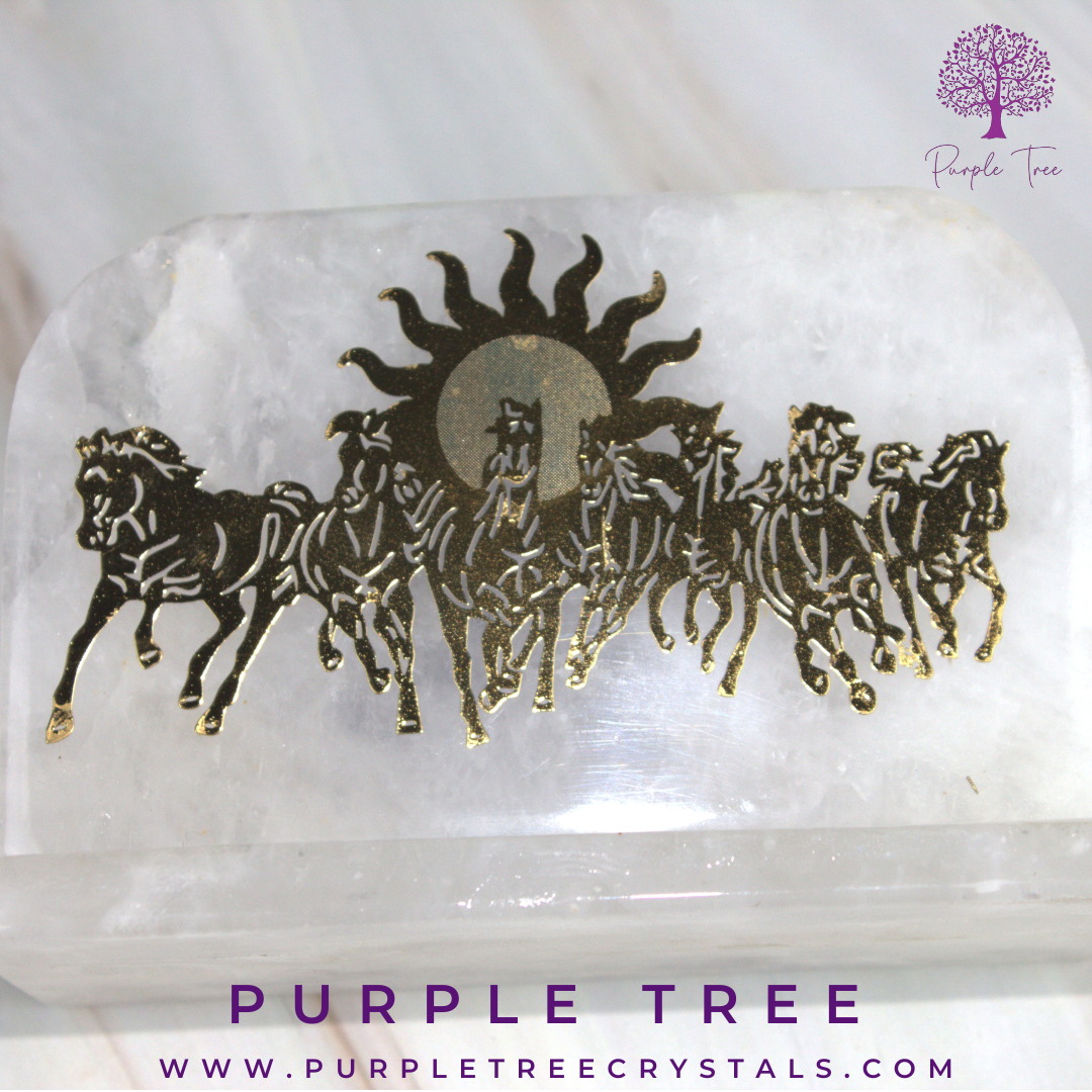 7 Horses Clear Quartz (Table Top)