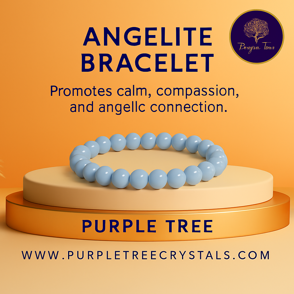 Angelite Bracelet (8MM)