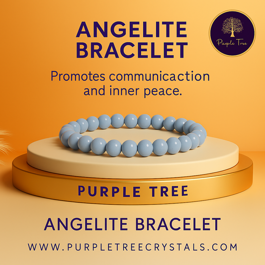 Angelite Bracelet (8MM)