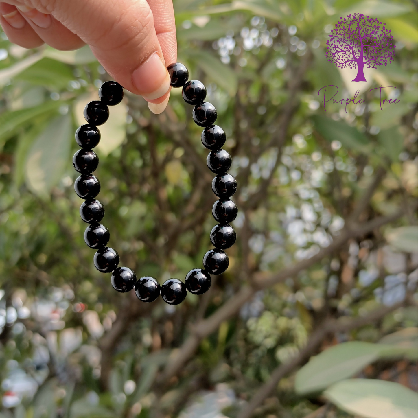 Black Tourmaline Bracelets (8MM & Tumble)