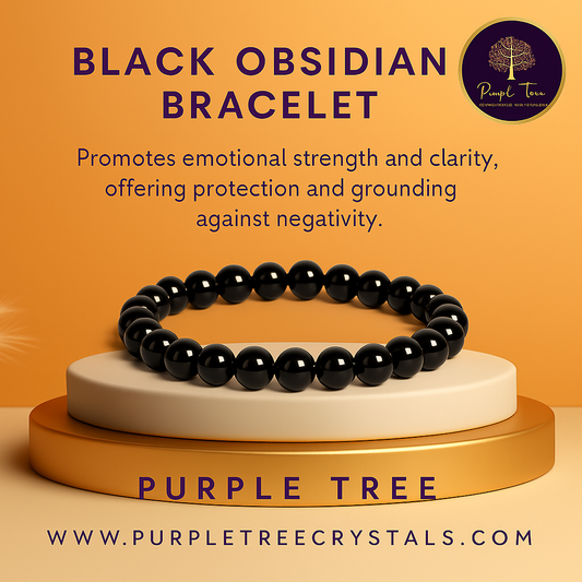 Black Obsidian Bracelet