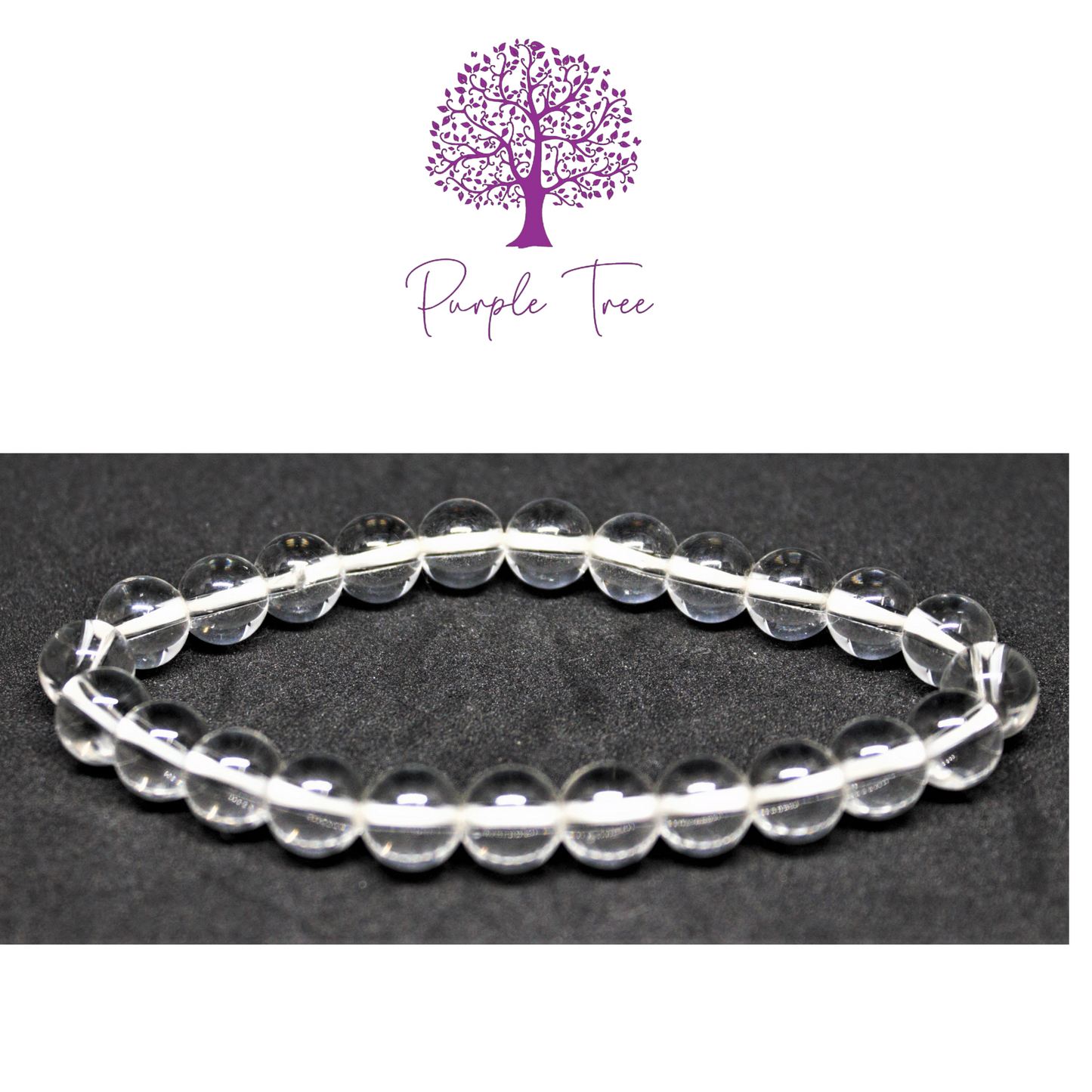 Clear Quartz Bracelet (8MM)