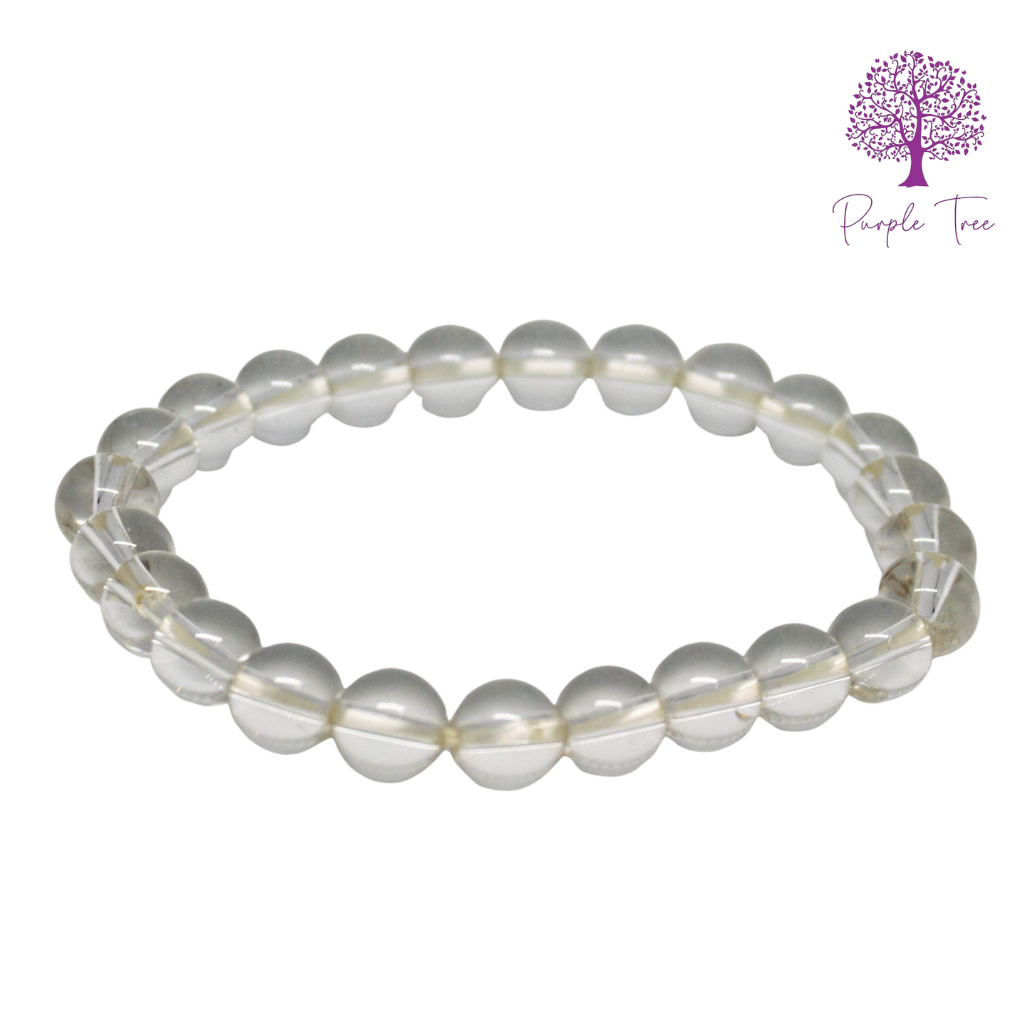 Clear Quartz Bracelet (8MM)