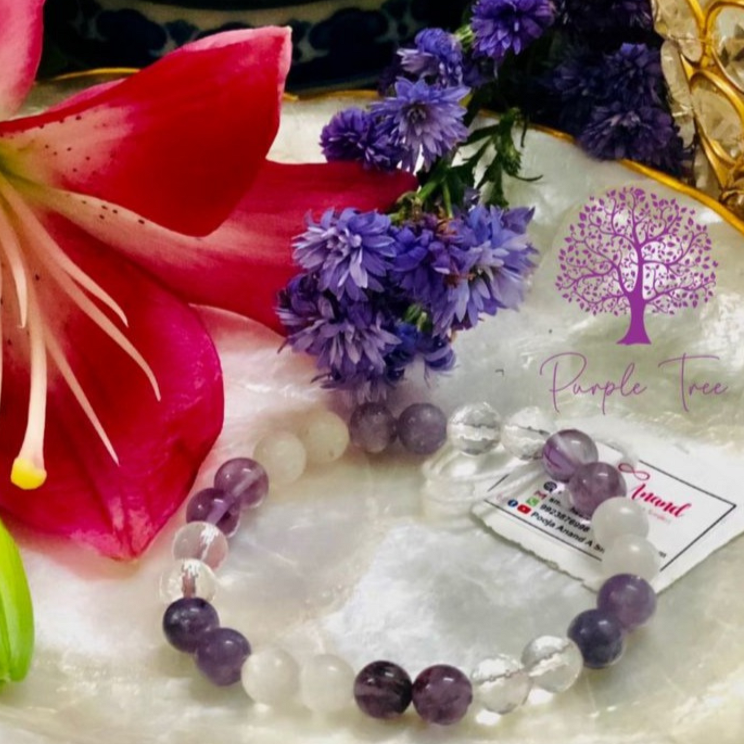 Crown Chakra Bracelet