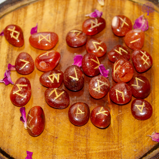 'Orange Carnelian' Rune Set