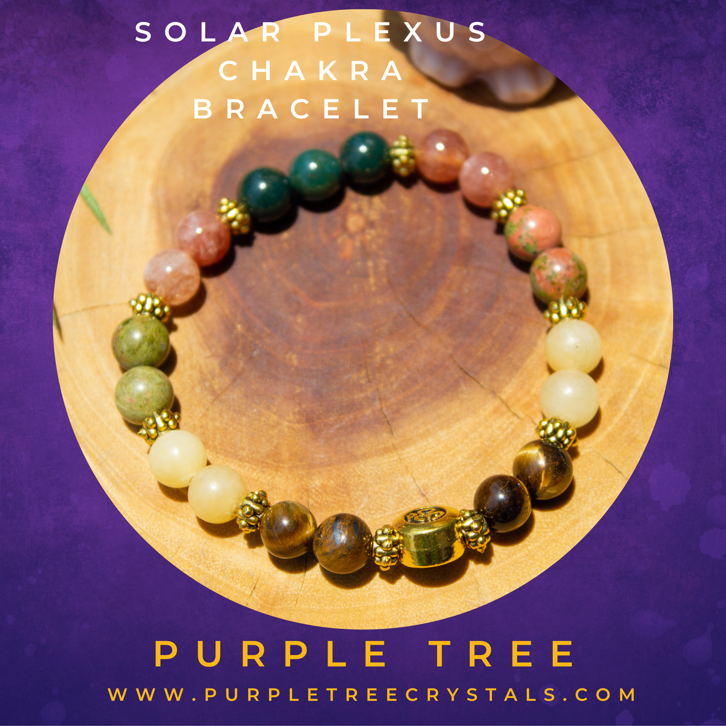 Solar Plexus Chakra Bracelet