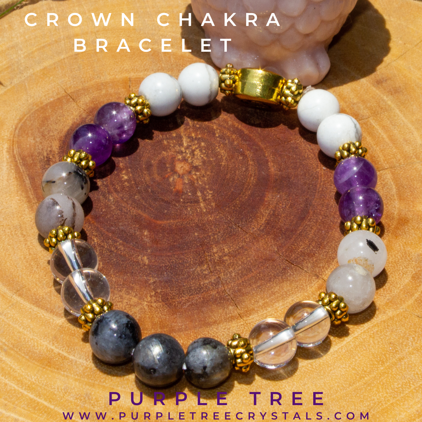 Crown Chakra Bracelet