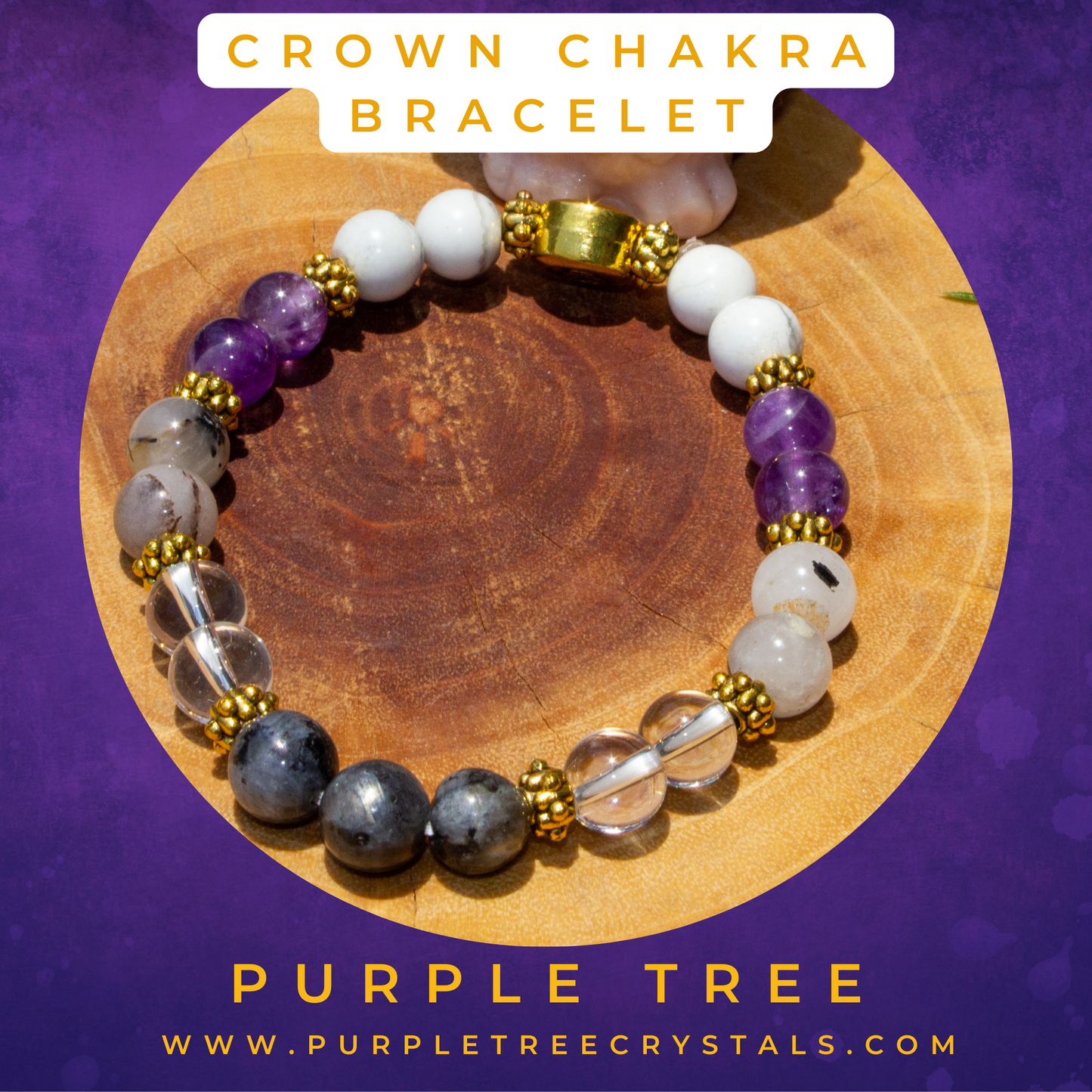 Crown Chakra Bracelet