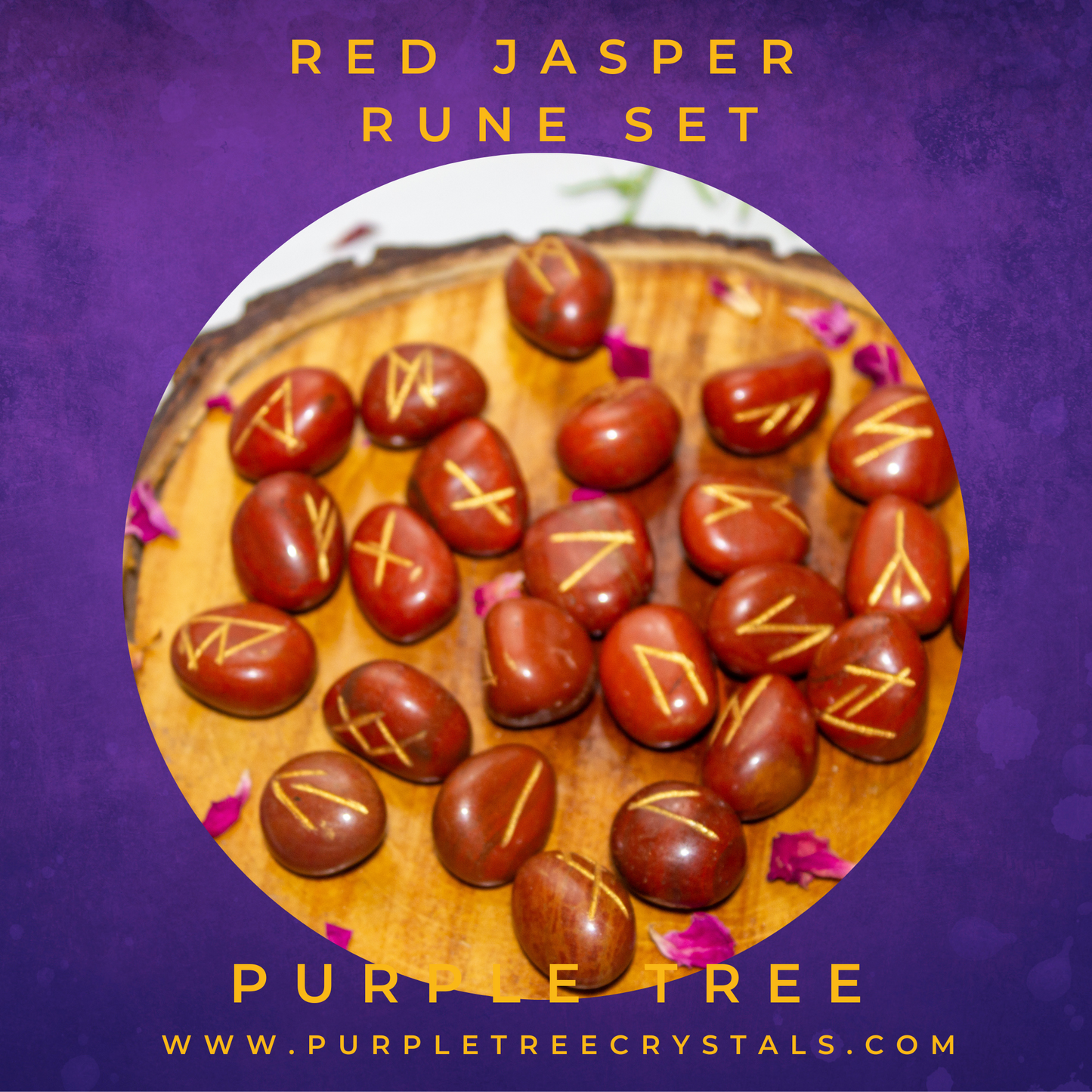 'Red Jasper' Rune Set