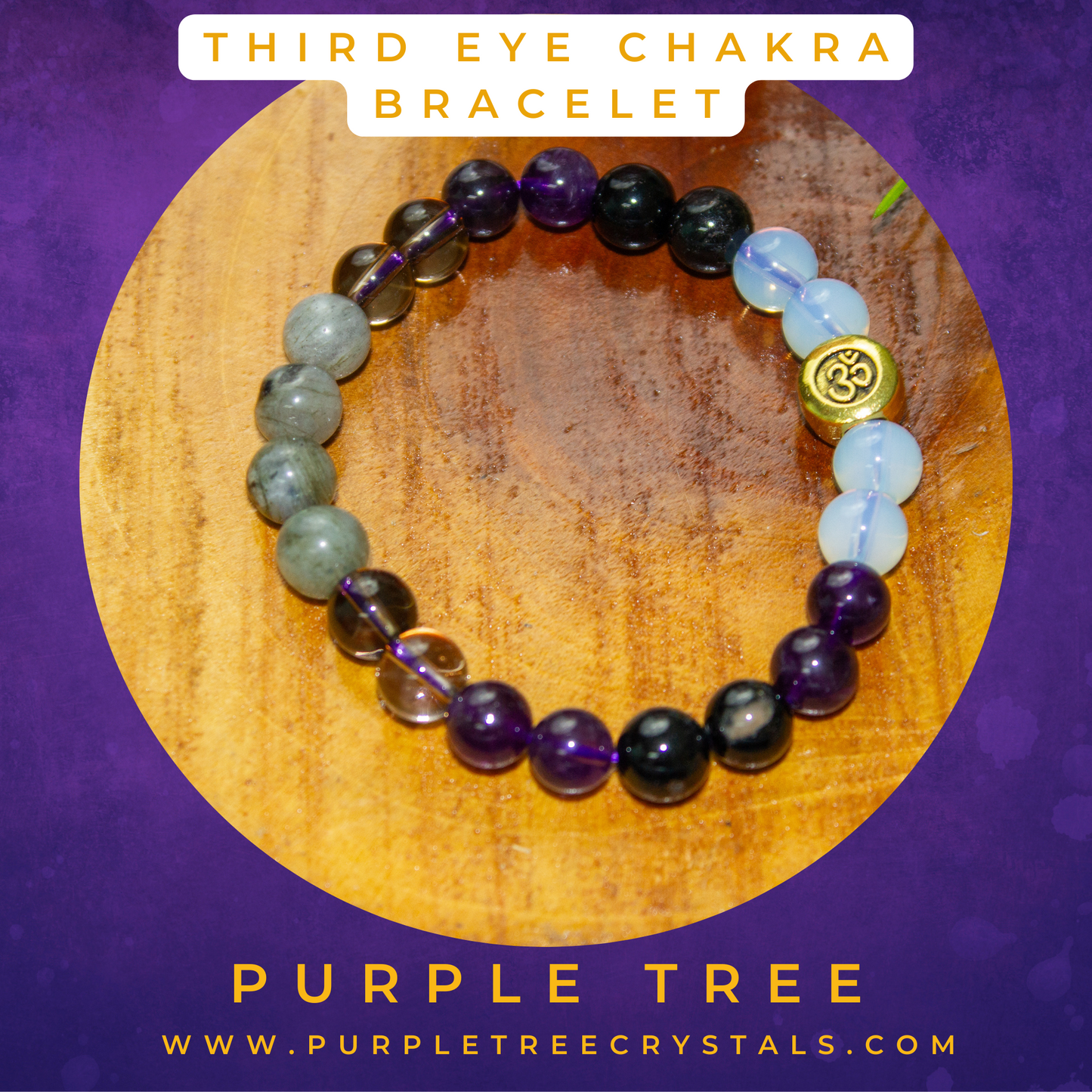 Third Eye Chakra Bracelet