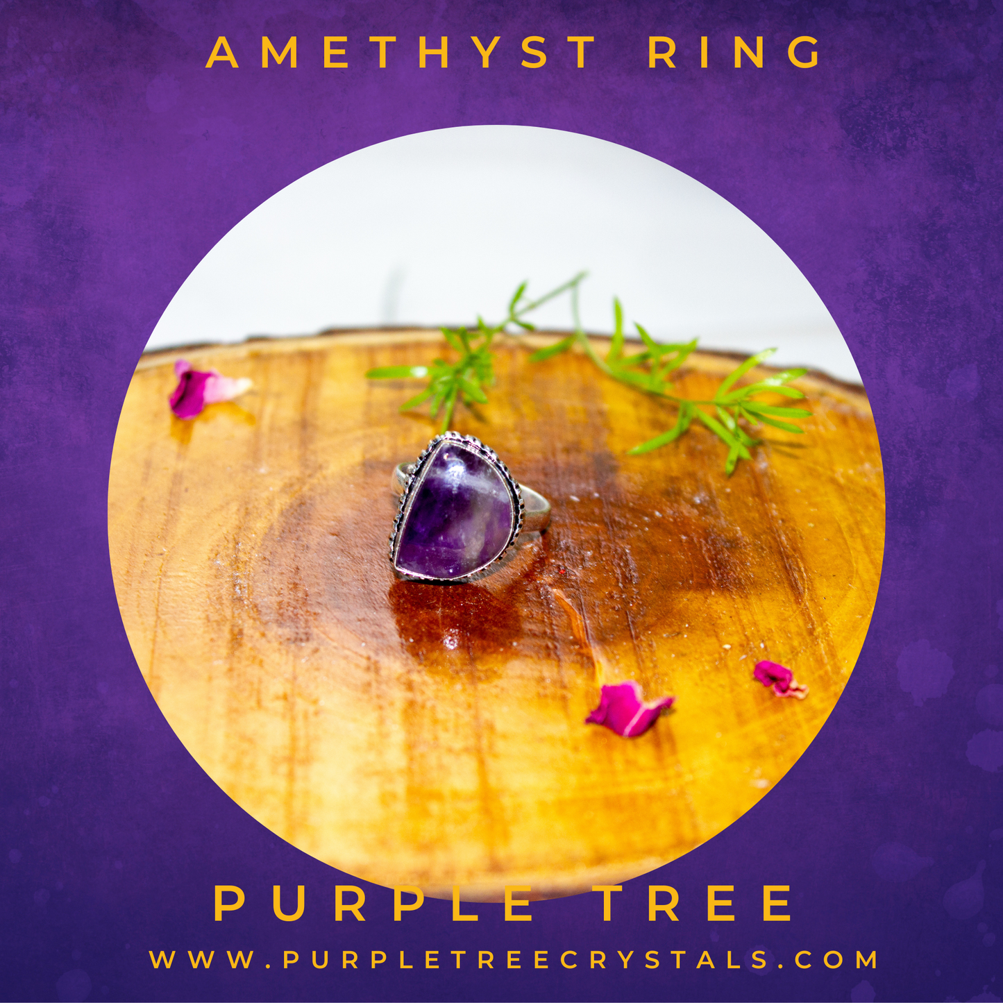 'Amethyst' Ring