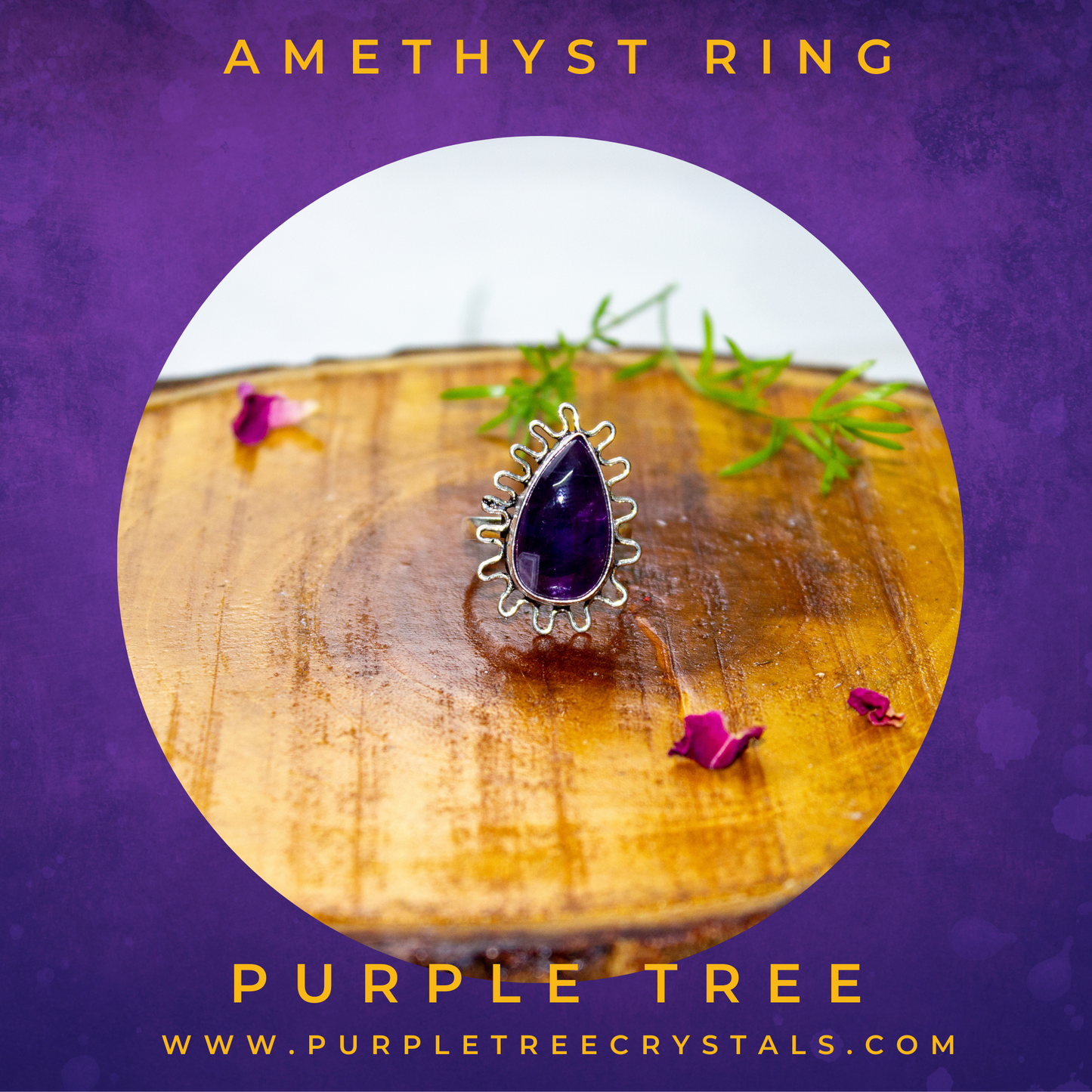 'Amethyst' Ring