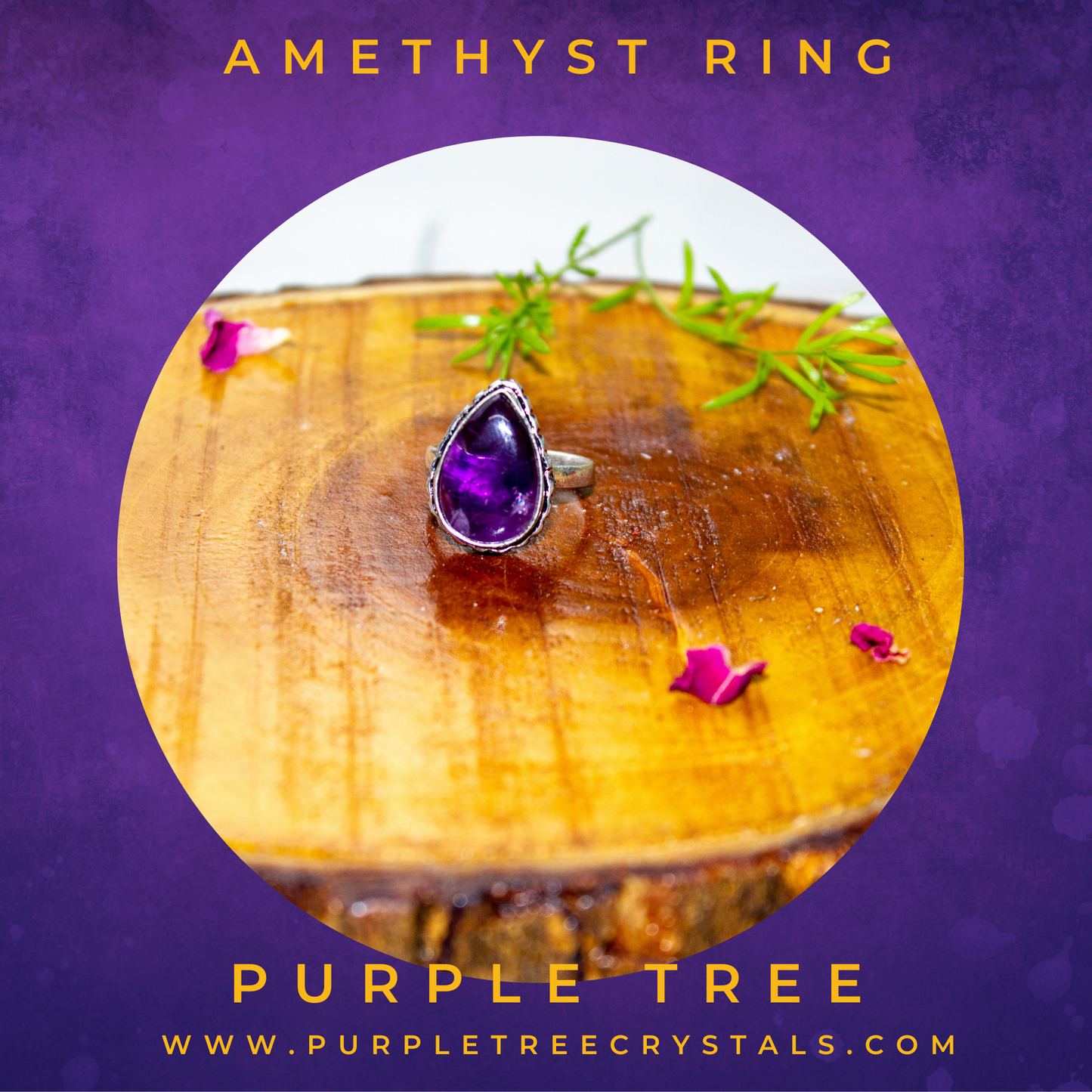 'Amethyst' Ring